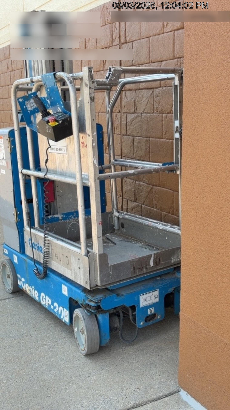 2018 GENIE GR-20