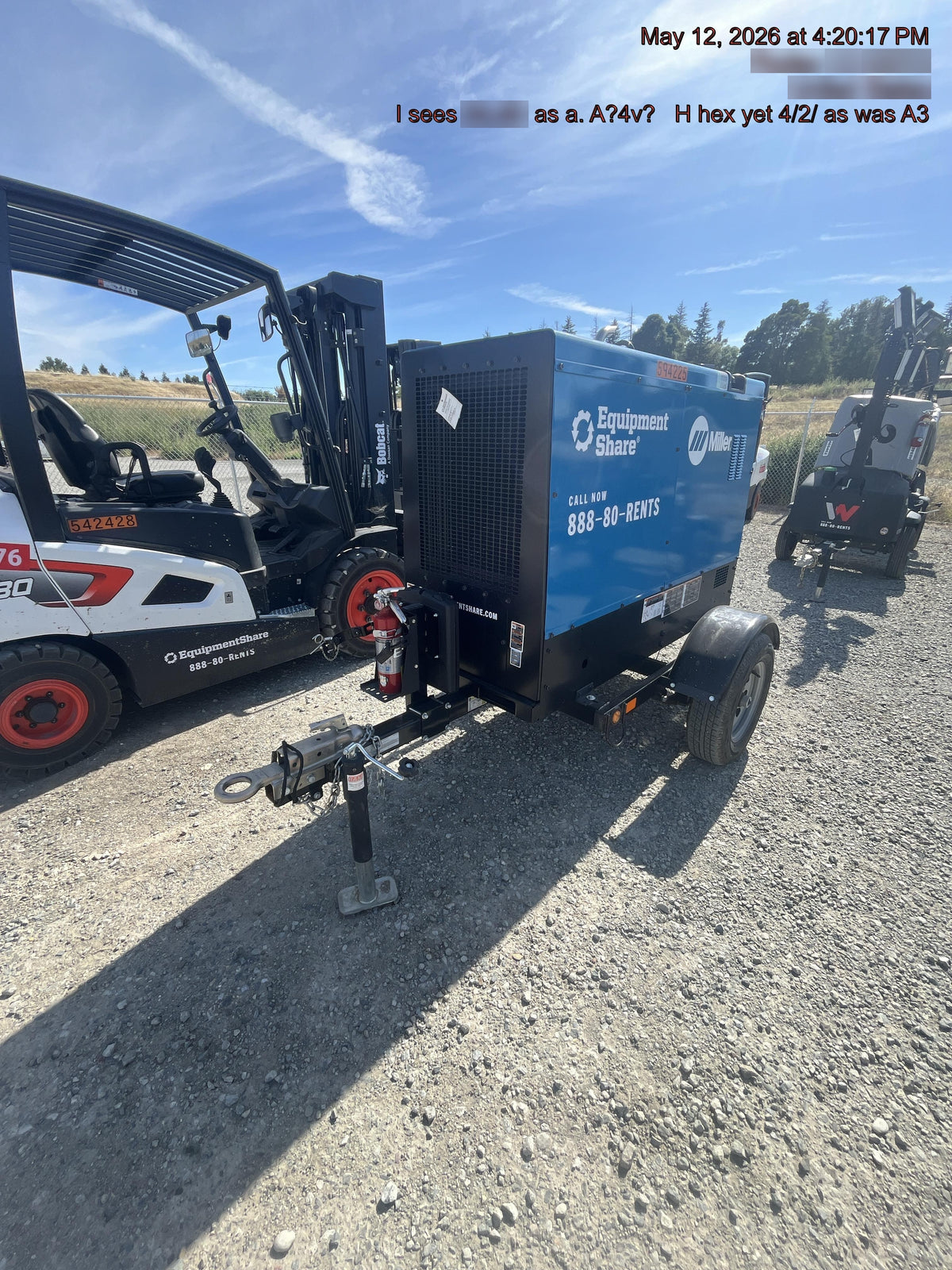 2025 MILLER ELECTRIC BIG BLUE 500