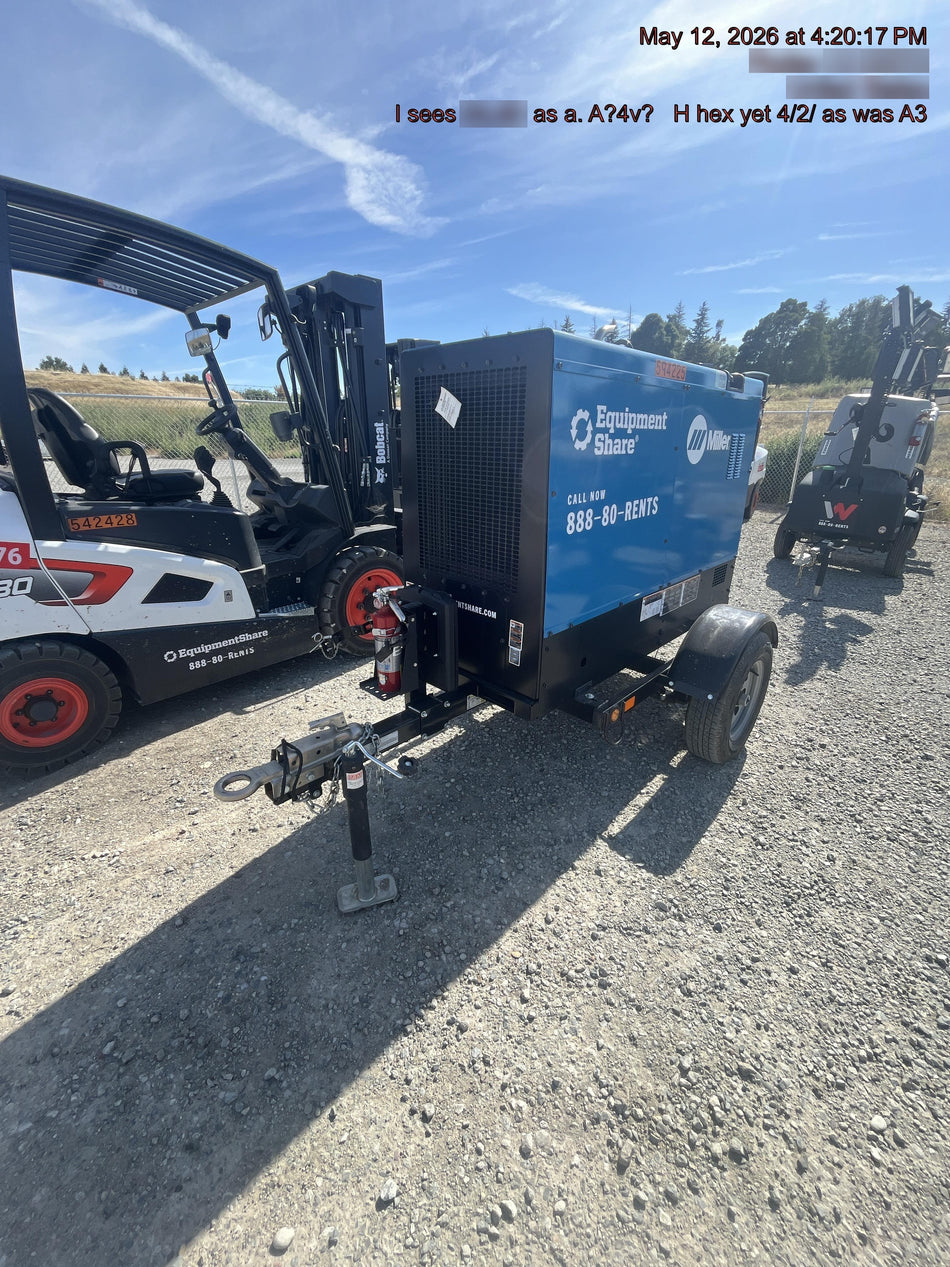 2025 MILLER ELECTRIC BIG BLUE 500