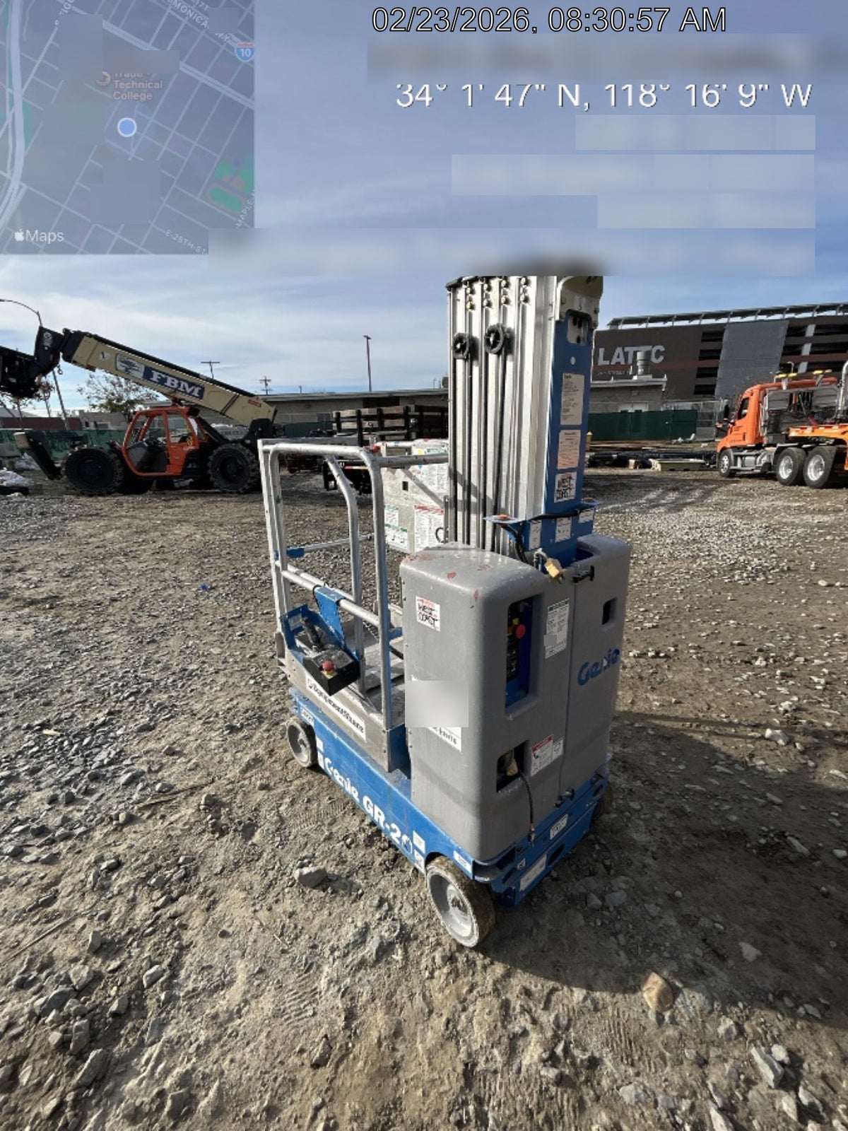 2019 GENIE GR-20