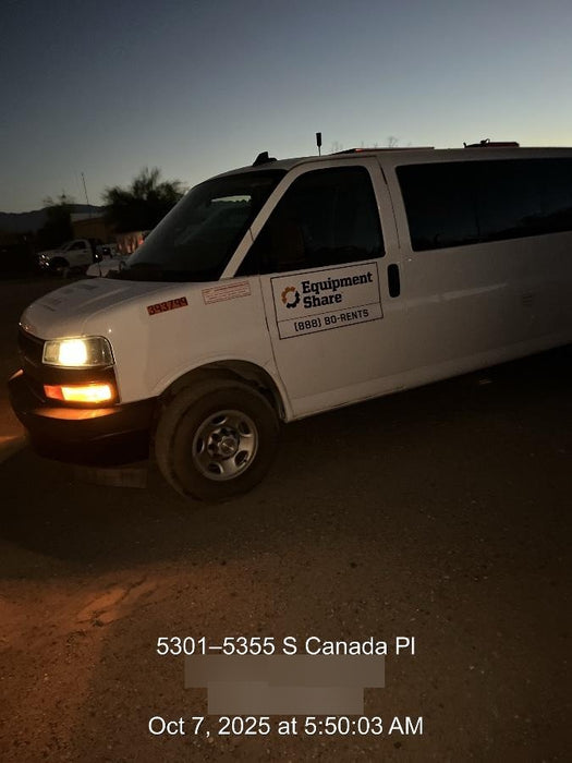 2023 CHEVROLET Express Van - Rental