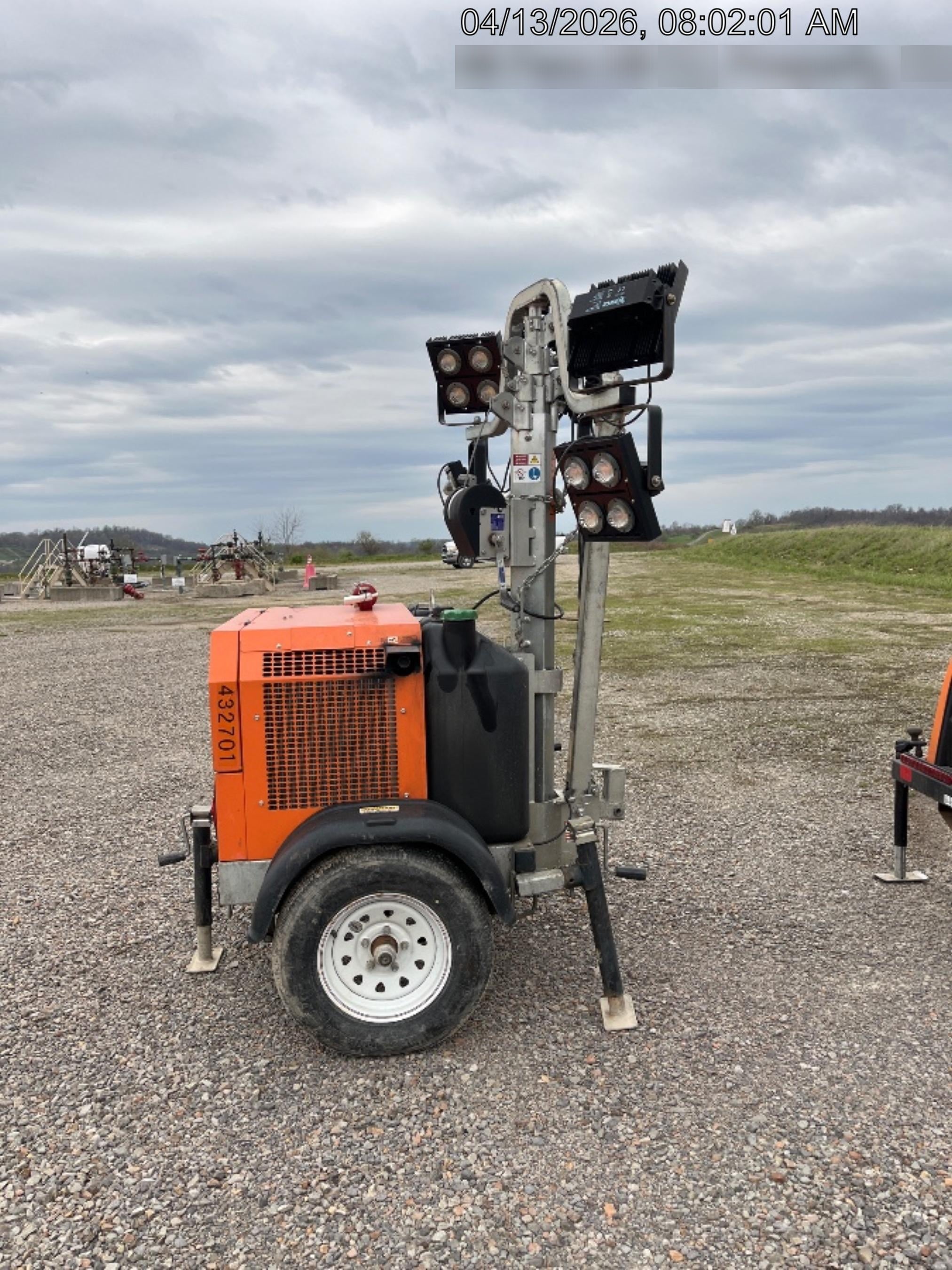 2024 Wanco WLTT-4MM4K Diesel, Deep Sea Controller, Shore Power Plug, Auto Start, (4) 350W LED Floodlights, 4kW Generator, 60 Gal Fuel Tank, 2" Ball, T3