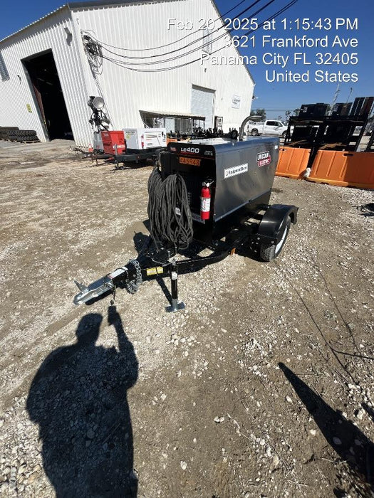 2024 Lincoln Electric LE400 Kubota V1505, Trlr, Cable Rack, Light Kit, ES Decals, T3