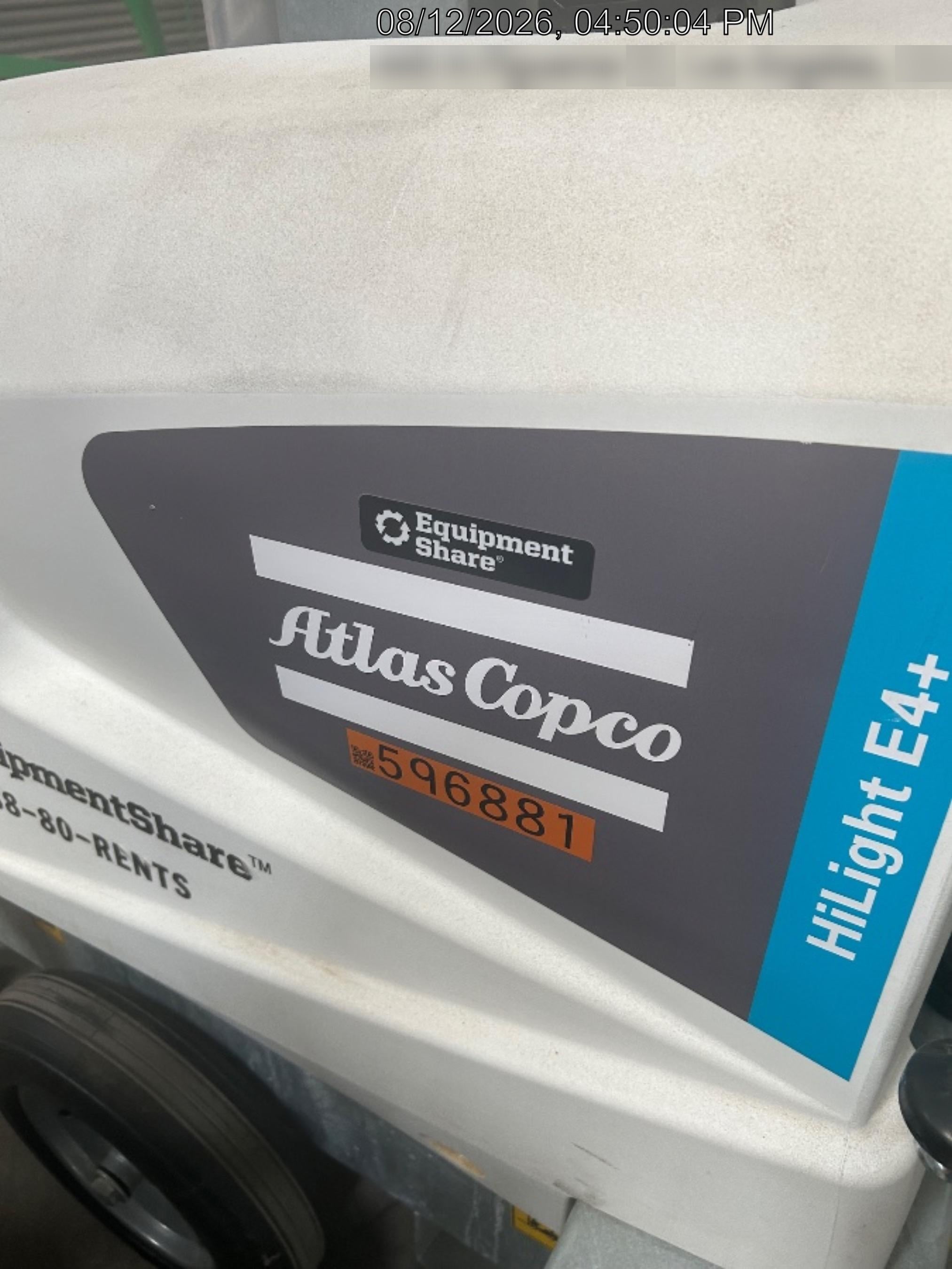 2025 ATLAS COPCO HILIGHT E4 Plus