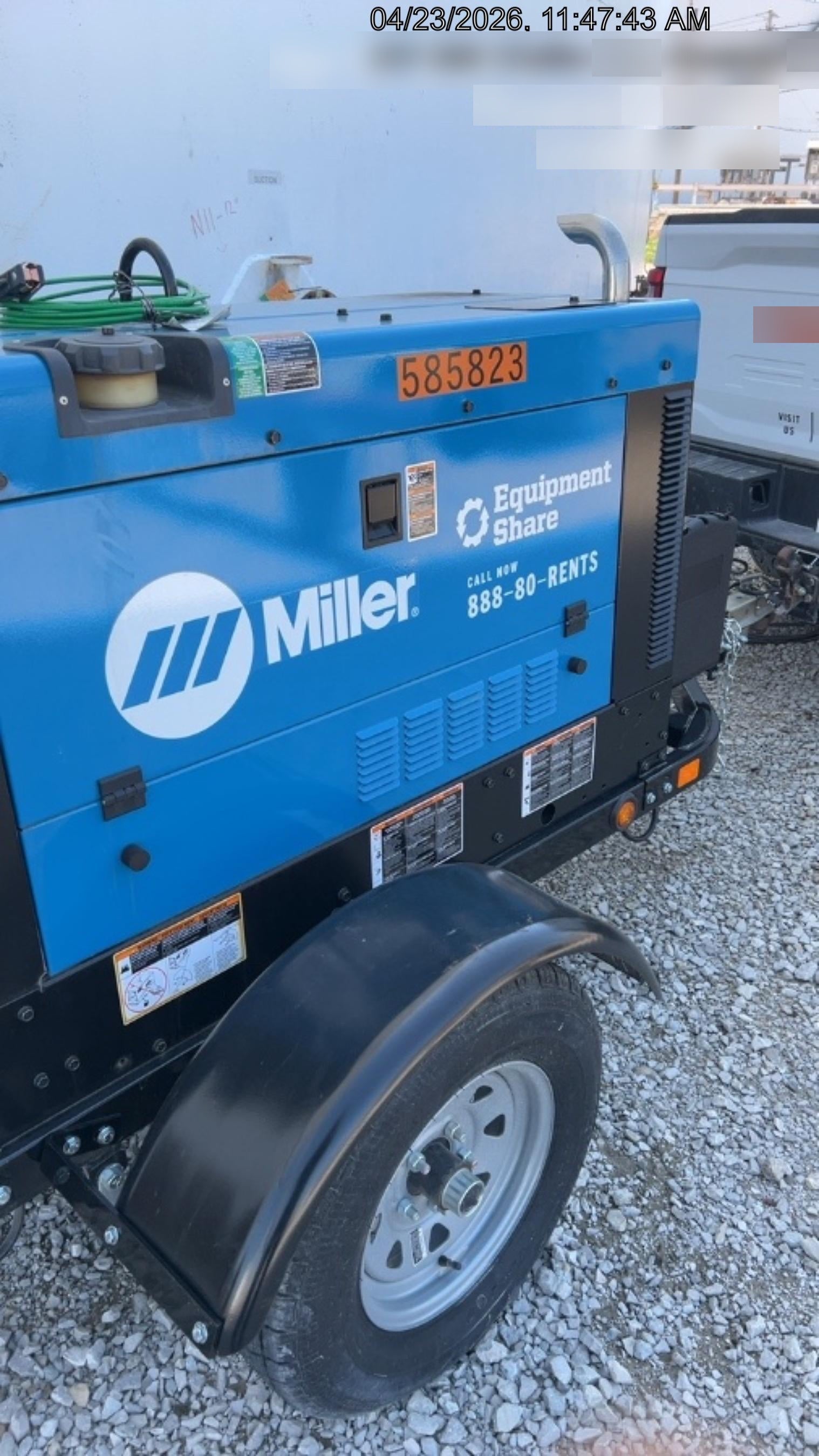 2025 MILLER ELECTRIC BIG BLUE 400