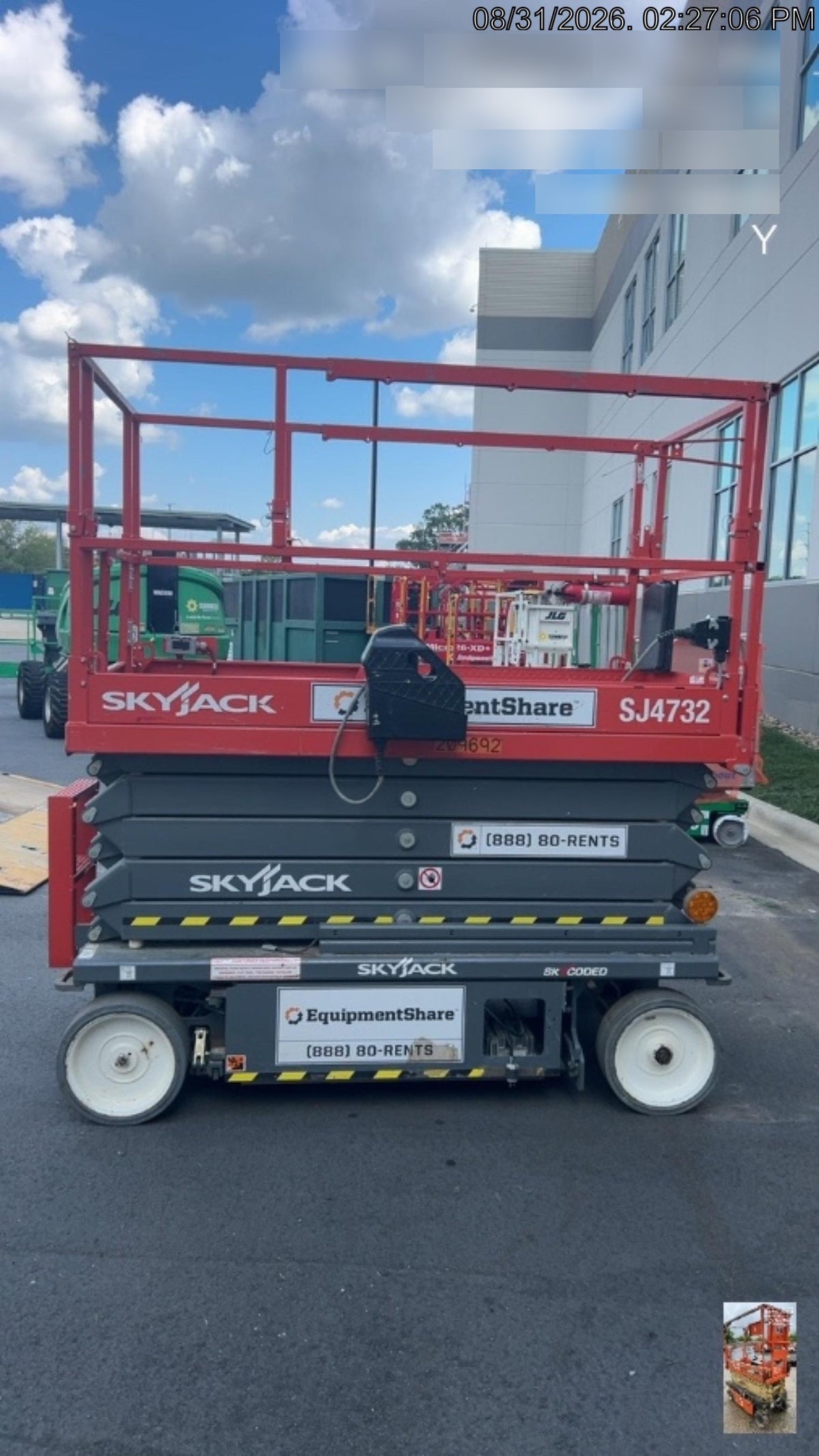 2022 SKYJACK SJ4732