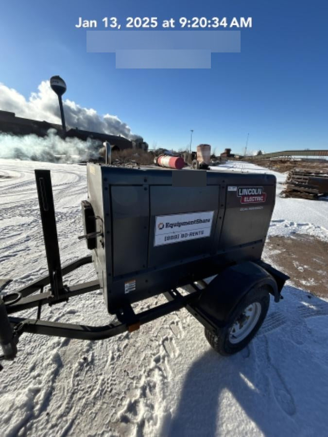 2021 Lincoln Electric Dual Maverick 200/200X Ready Pak 3, Includes Trailer, Cable Rack, Fender Light Kit