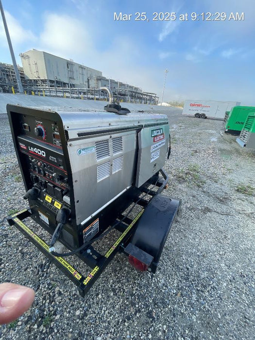 2024 Lincoln Electric LE400 Kubota V1505, Trlr, Cable Rack, Light Kit, ES Decals, T3