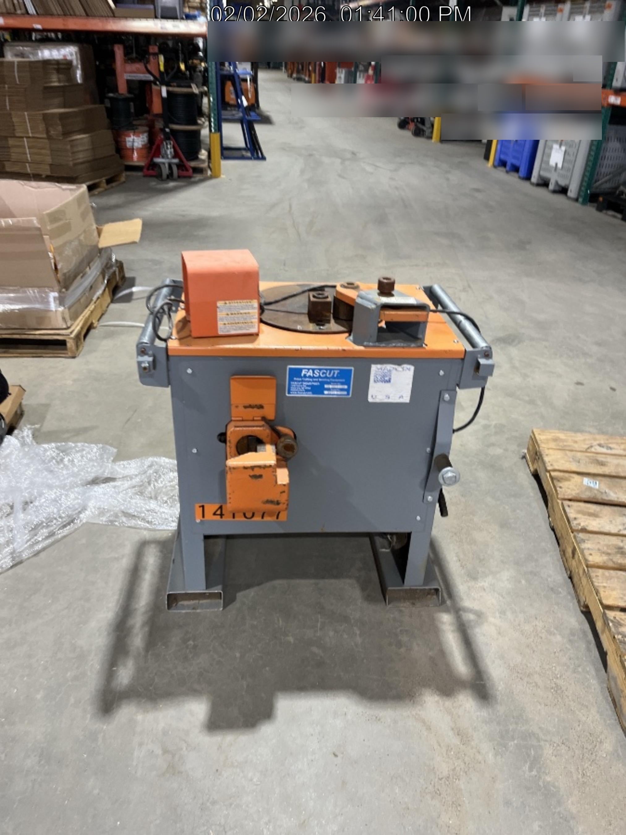 2021 FASCUT Rebar Bender - Fascut