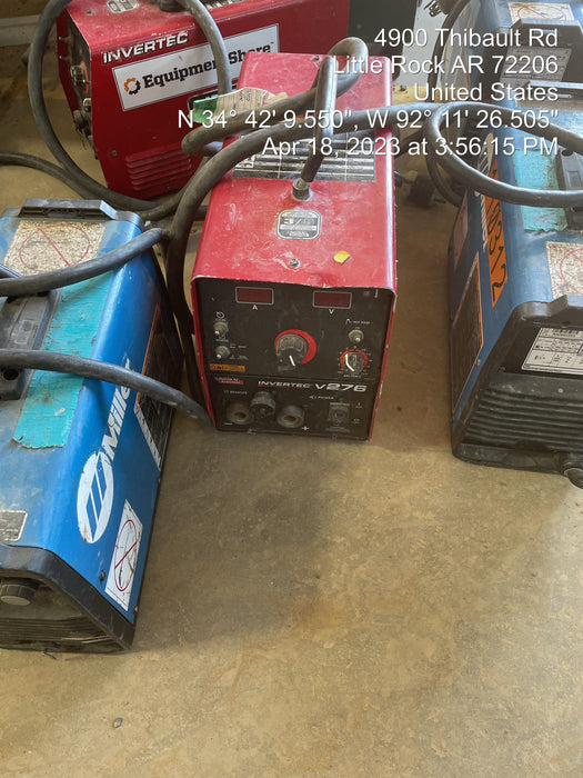2021 LINCOLN ELECTRIC INVERTEC V276