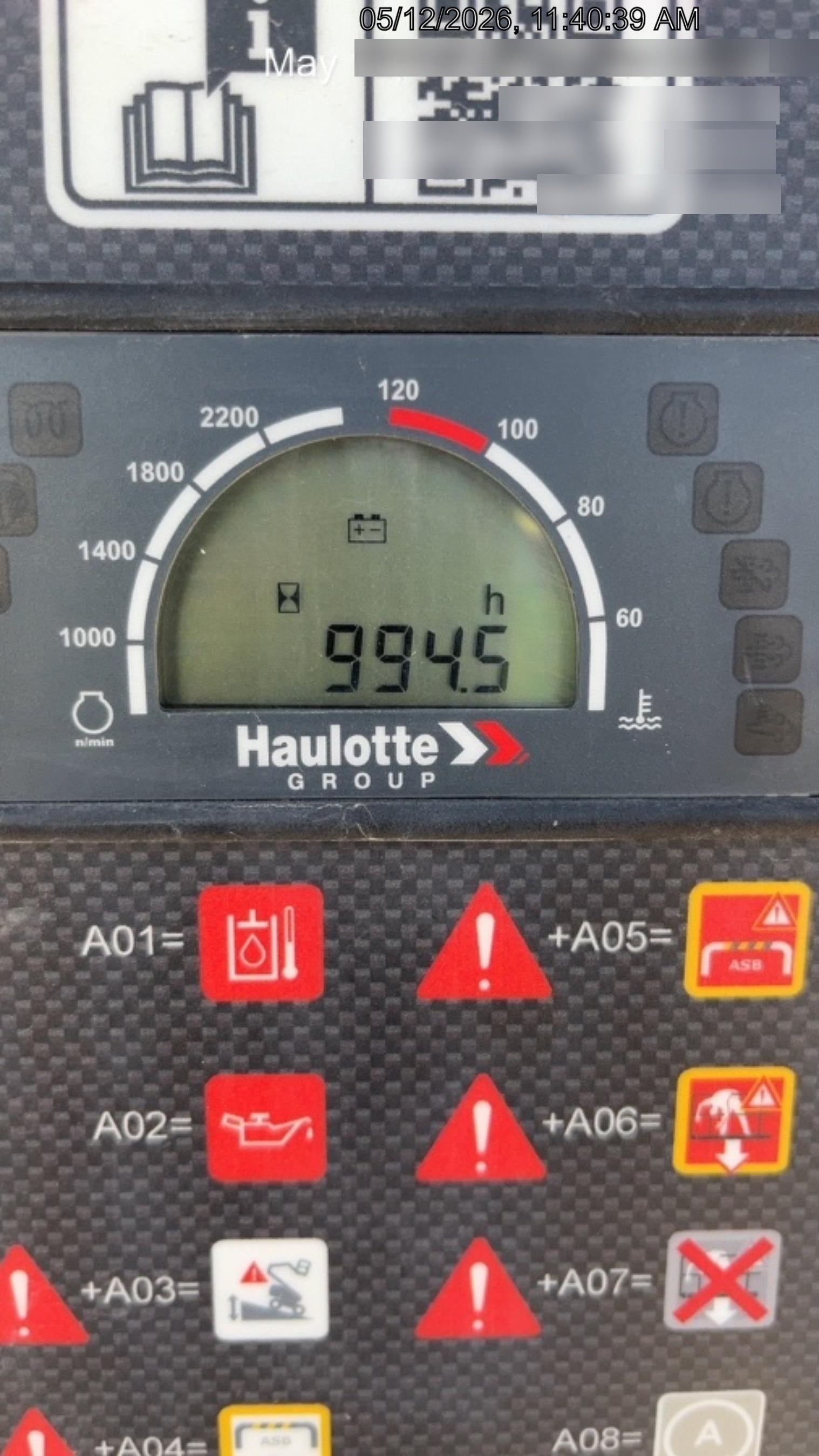 2023 HAULOTTE HT46RTJO