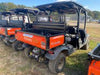 2021 Kubota RTV-X1140W-H Plastic Canopy, Windshield Acrylic Clear, LED Strobe Light, Wire Harness Kit, Back up Alarm