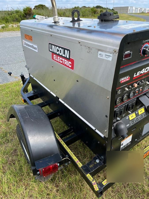 2024 Lincoln Electric LE400 Kubota V1505, Trlr, Cable Rack, Light Kit, ES Decals, T3