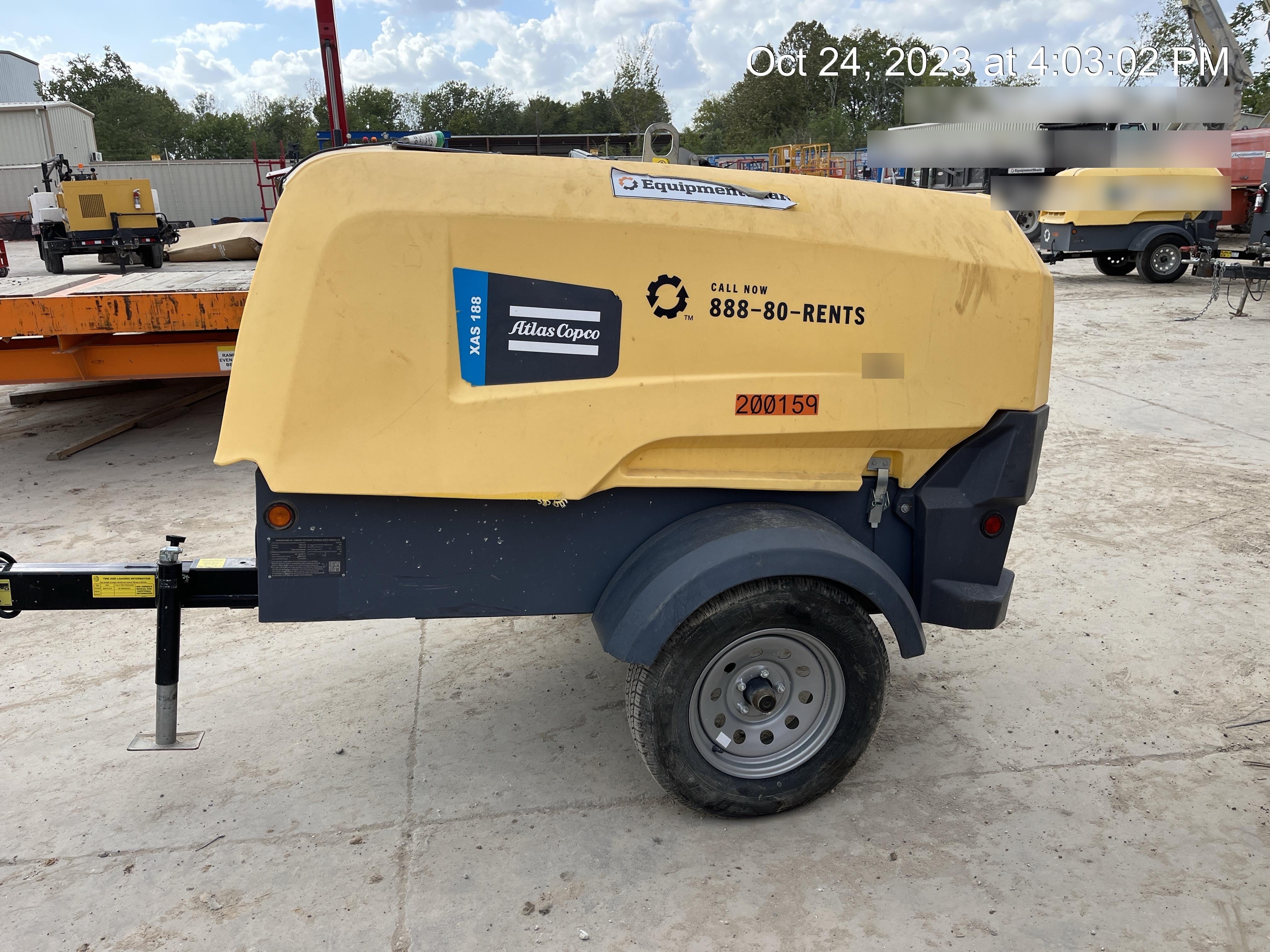 2022 ATLAS COPCO XAS188 CWK