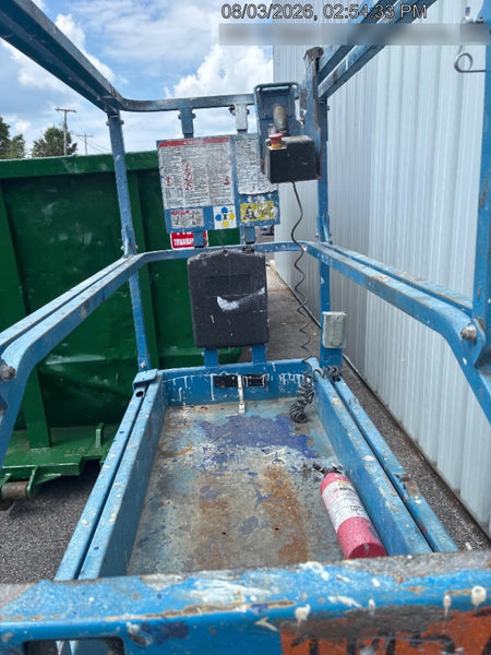 2020 Genie GS-1930 Solid Non Marking Tires, Beacon, Folding rails with half height swing gate