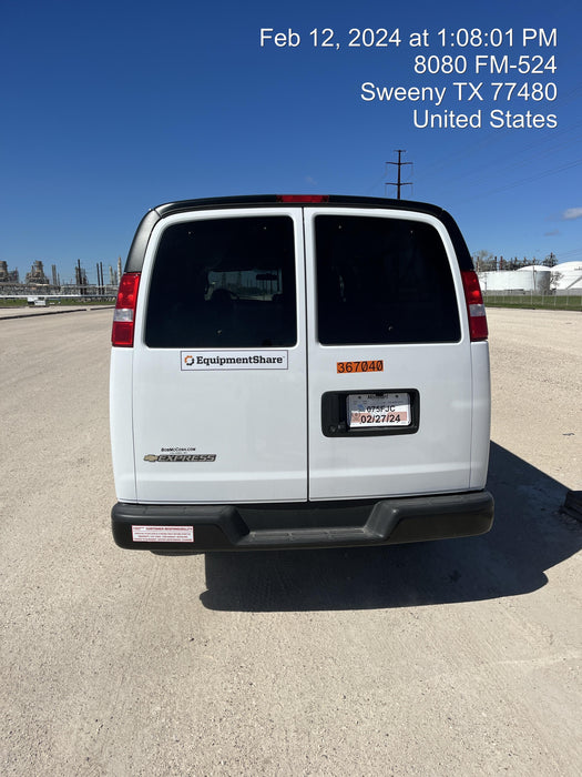 2023 CHEVROLET Express Van - Rental