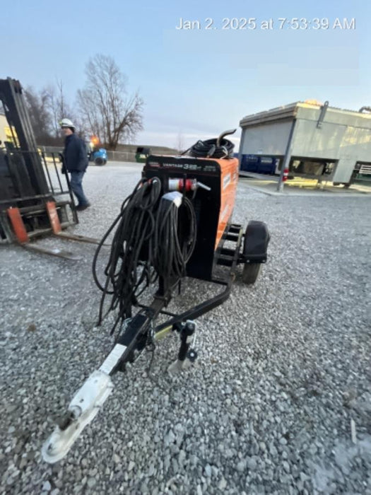 2021 Lincoln Electric Vantage 322 Vantage 322 Ready Pak 3 w/ Decals, ORANGE (includes trailer, cable rack, fender light kit) NO Telematics