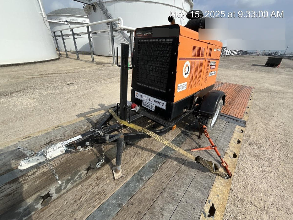 2021 Lincoln Electric Vantage 549X Ready Pak 3, ORANGE (includes trailer, cable rack, fender light kit)