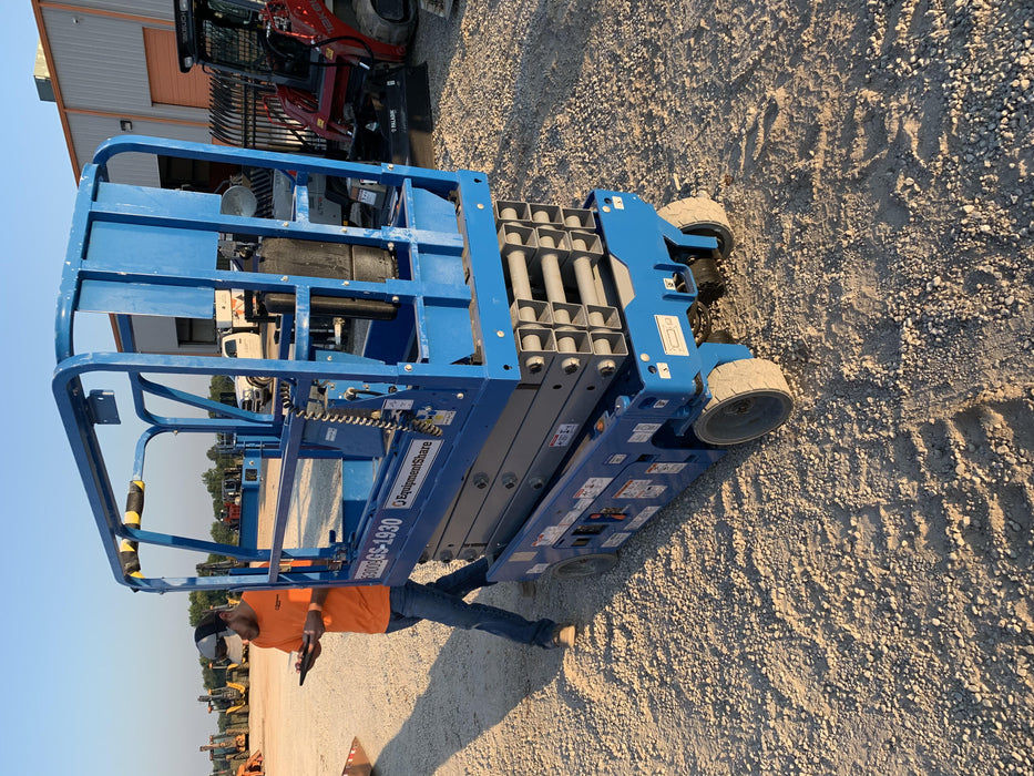 2020 Genie GS-1930 Solid Non Marking Tires, Beacon, Folding rails with half height swing gate