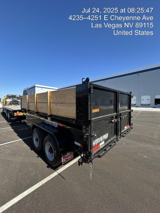 2025 TEXAS PRIDE TRAILERS DT714416KBP