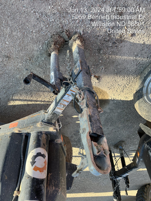 2022 Allmand NLV3GR (4) LED Light Fixture 350W, 23' Vertical Mast, 3kW Prime, Towable, ES Decals, T3