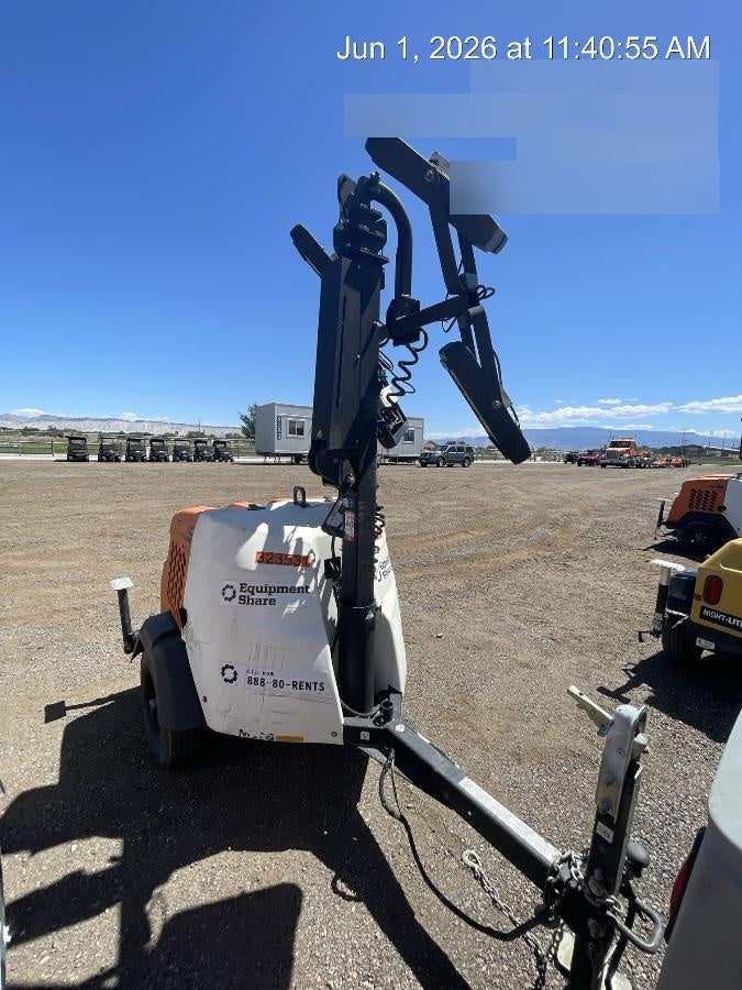 2023 Generac MLT2 Diesel, Flex Switch 120V Input, Powerzone Controller, (4) 320W LED Lights, 4kW Generator, 39.9 Gal Fuel Tank, 2" Ball, T3