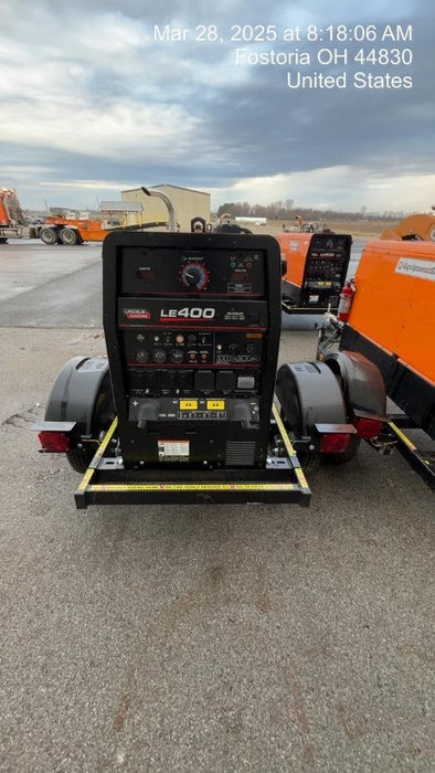 2024 Lincoln Electric LE400 Kubota V1505, Trlr, Cable Rack, Light Kit, ES Decals, T3