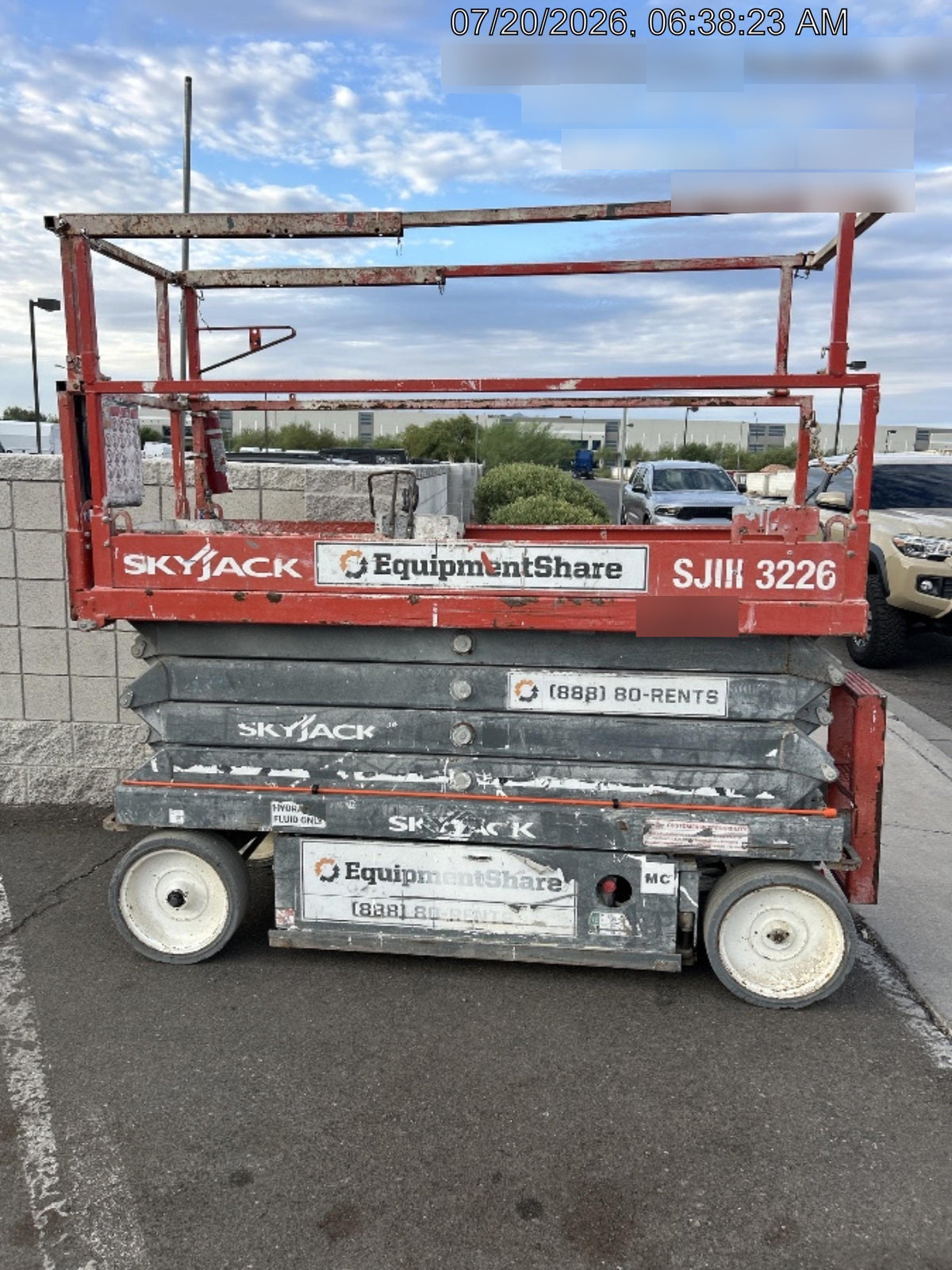 2019 Skyjack SJIII-3226 Standard w/Trojan Batteries