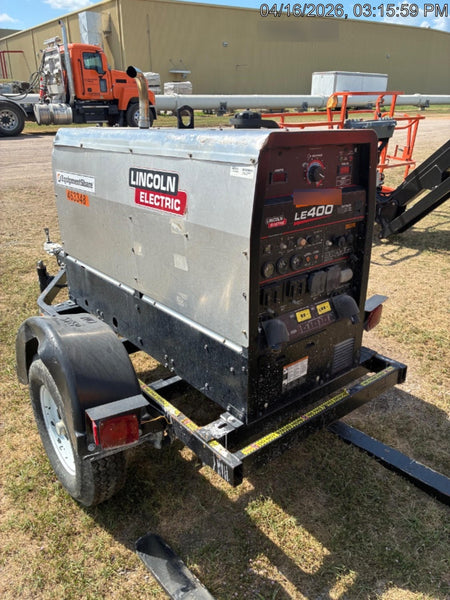 2024 Lincoln Electric LE400 Kubota V1505, Trlr, Cable Rack, Light Kit, ES Decals, T3