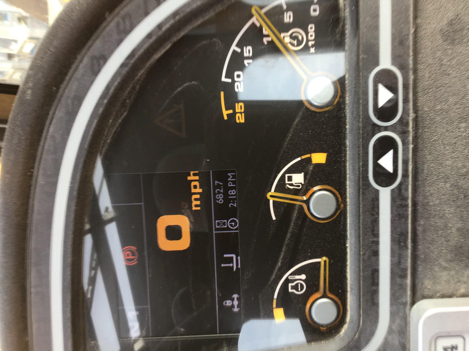 2018 JCB 510-56 74 HP w/CAB/HVAC, Beacon, Worklights, Aux Hydraulics, Solid Tires