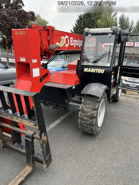 2020 Manitou MTA6034 Cab/Heat/Air, Solid Tires, Work Lights, Beacon, Aux Hydraulics, Back up Alarm, Mirrors, ES Keypad