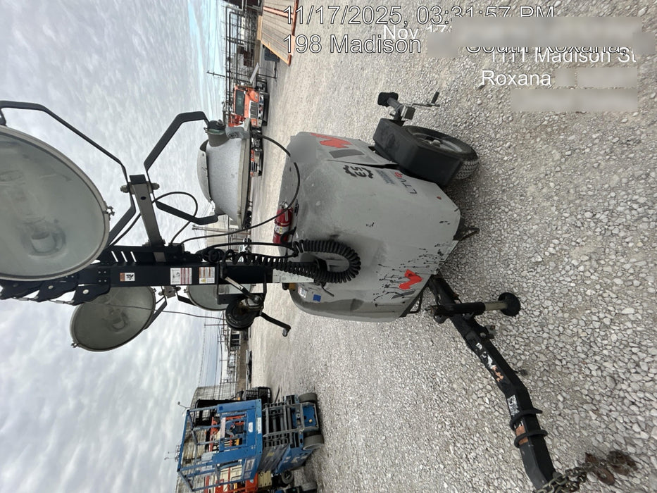 2018 Wacker Neuson LTV6L-MH Wacker Neuson LTV6L Mobile Light Tower w/Fuel Level Sensor Installed