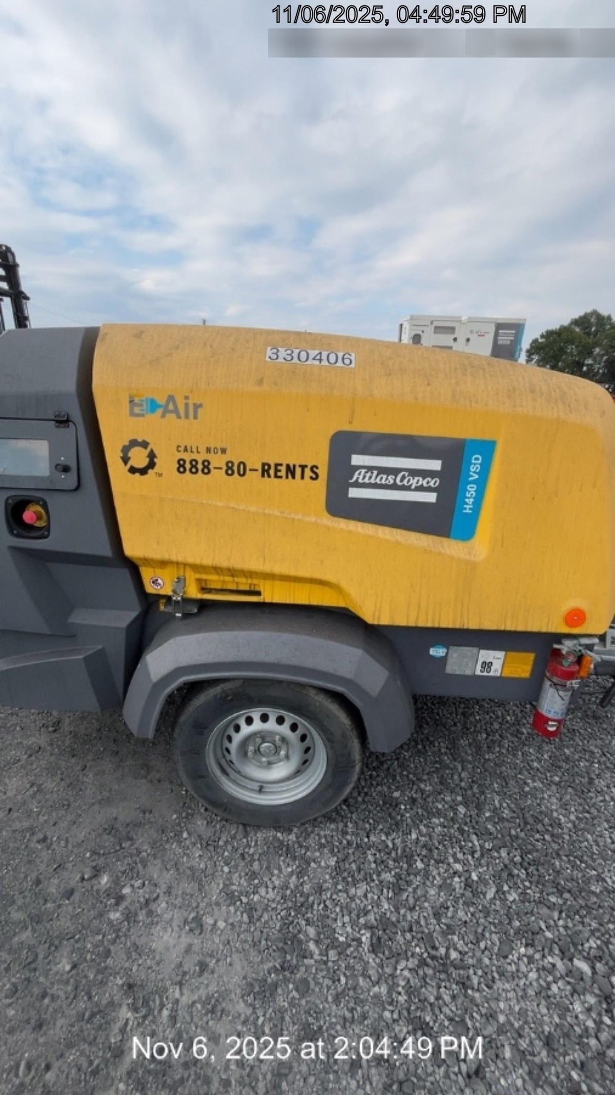 2023 ATLAS COPCO E-AIR H450
