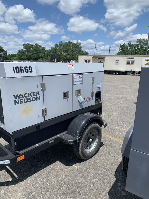 2018 WACKER NEUSON G25
