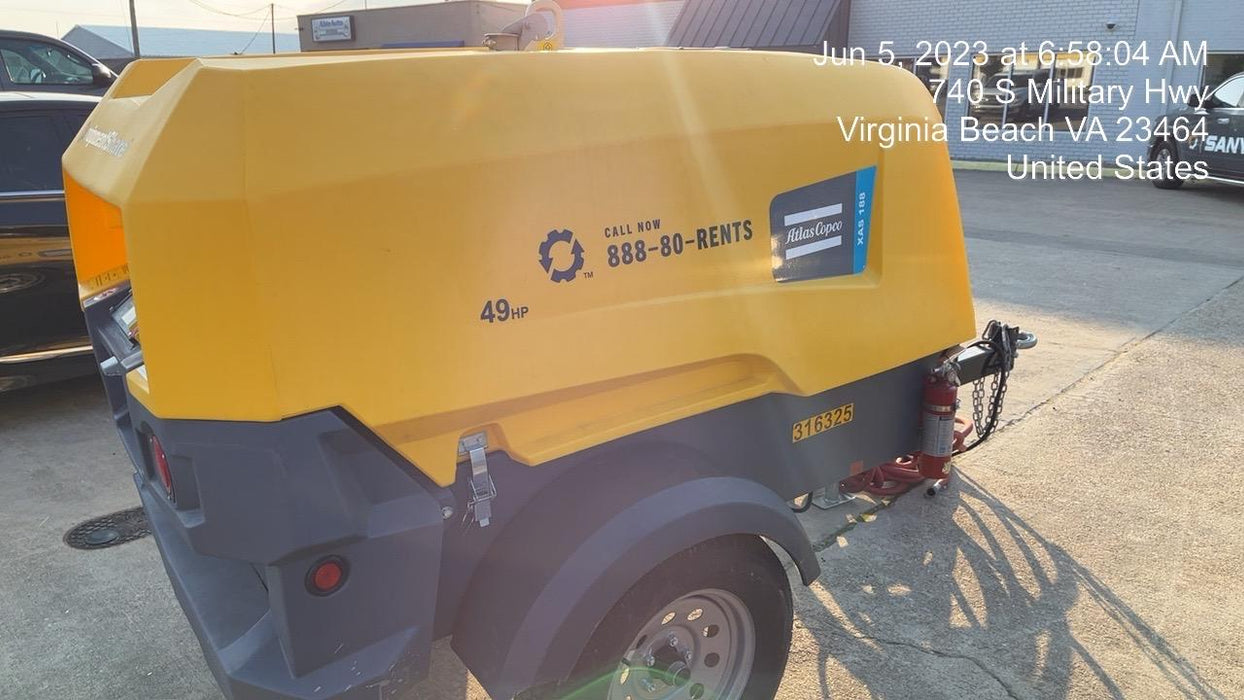 2023 ATLAS COPCO XAS188 CWK