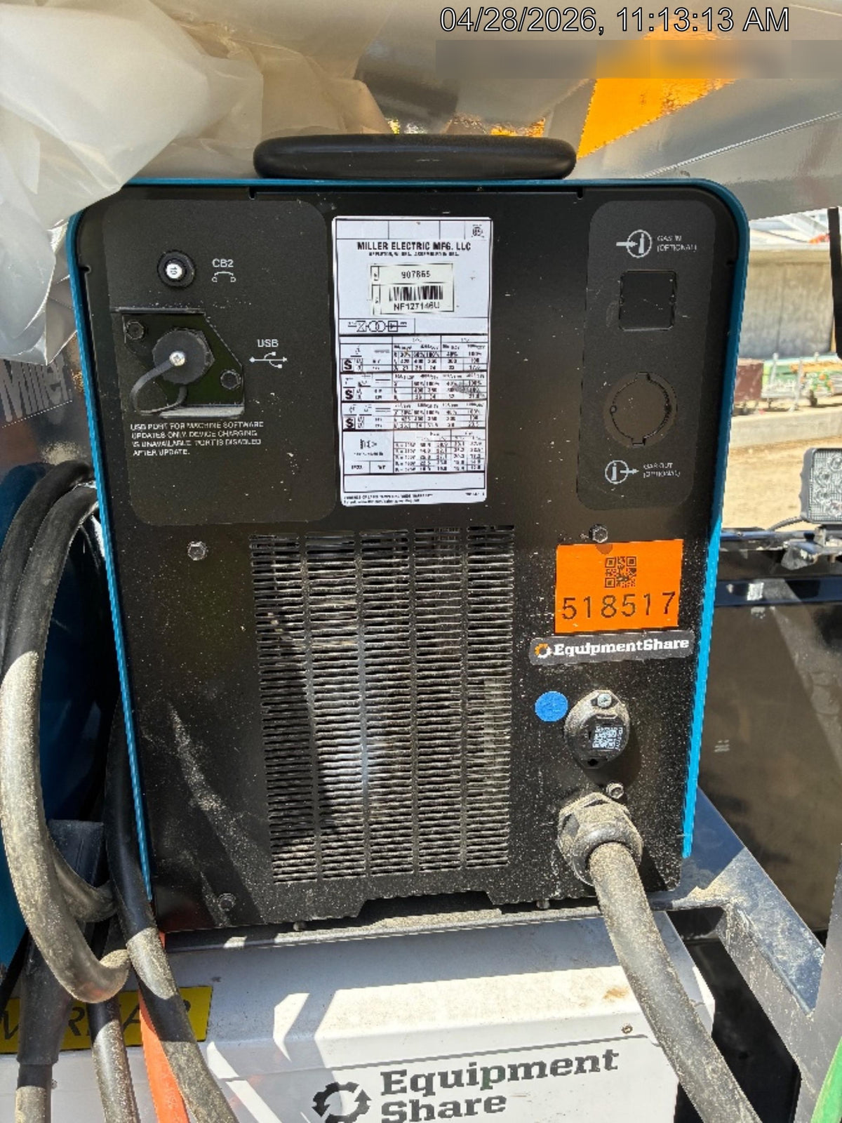 2025 MILLER ELECTRIC XMT 400