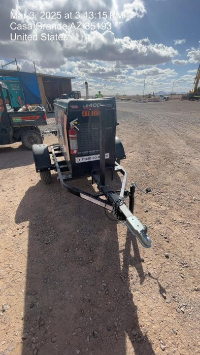 2024 Lincoln Electric LE400 Kubota V1505, Trlr, Cable Rack, Light Kit, ES Decals, T3