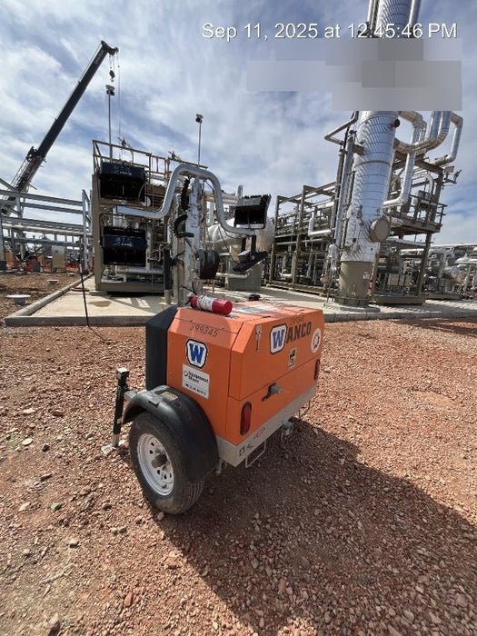 2024 Wanco WLTT-4MM4K Diesel, Deep Sea Controller, Shore Power Plug, Auto Start, (4) 350W LED Floodlights, 4kW Generator, 60 Gal Fuel Tank, 2" Ball, T3