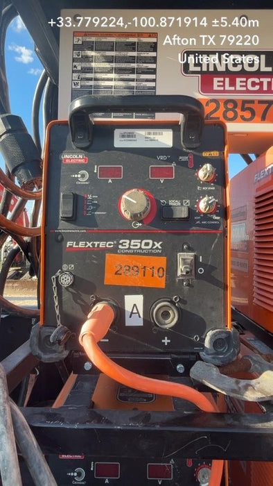 2022 LINCOLN ELECTRIC FLEXTEC 350X