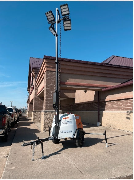 2024 Generac MLT2 Diesel, Flex Switch 120V Input, Powerzone Controller, 
(4) 320W LED Lights, 4kW Generator, 39.9 Gal Fuel Tank, 2" Ball, T3