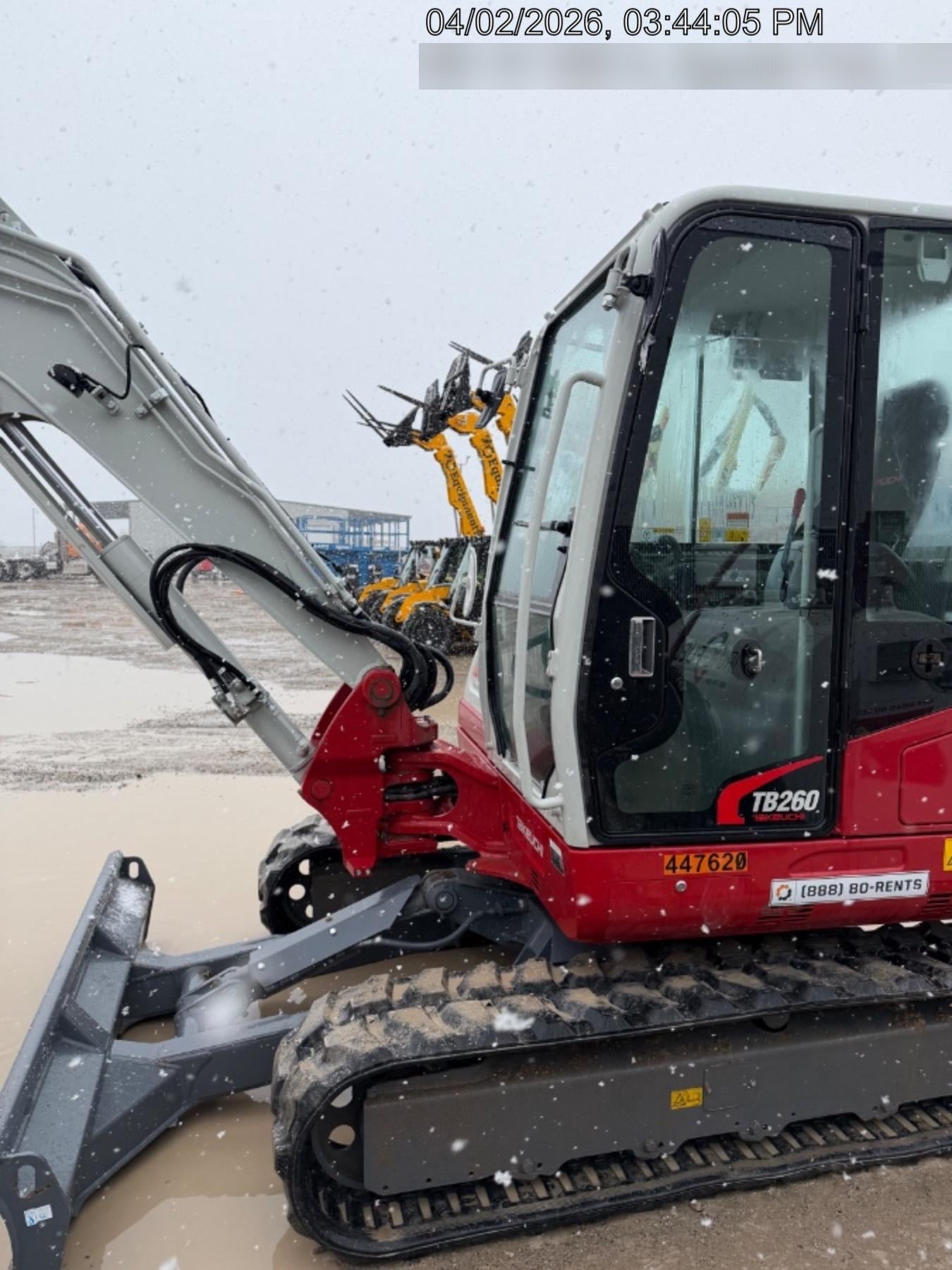2024 TAKEUCHI TB260-CR