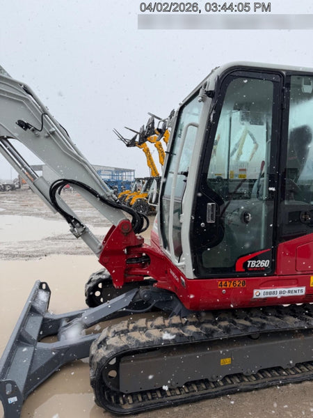 2024 TAKEUCHI TB260-CR
