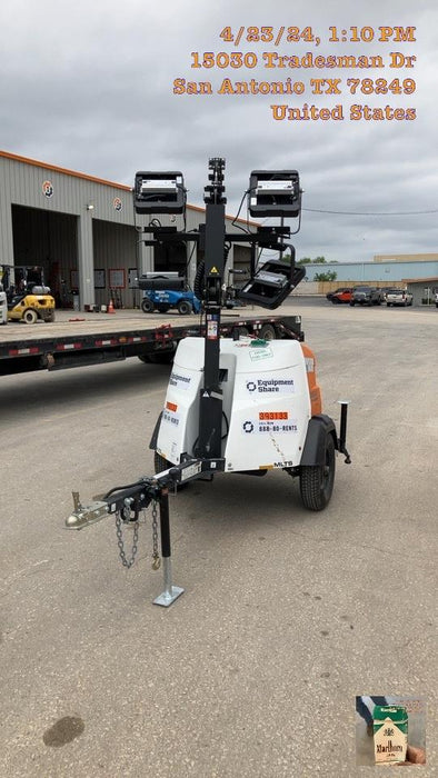 2024 Generac MLT2 Diesel, Flex Switch 120V Input, Powerzone Controller, 
(4) 320W LED Lights, 4kW Generator, 39.9 Gal Fuel Tank, 2" Ball, T3