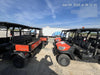 2022 Kubota RTV-X1140W-H Plastic Canopy, Windshield Acrylic Clear, LED Strobe Light, Wire Harness Kit, Back up Alarm