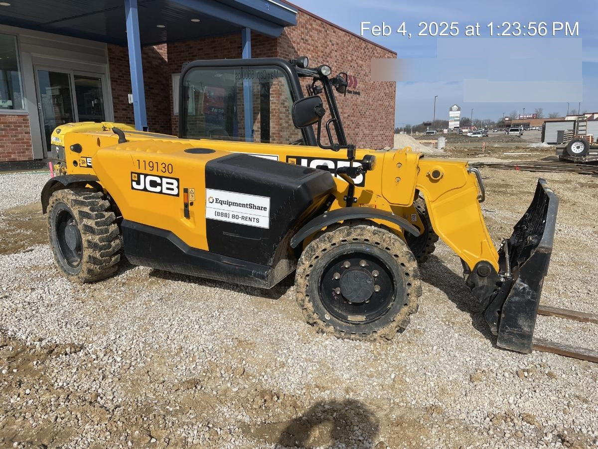 2020 JCB 505-20TC Canopy, Solid Tires, Work Lights, Beacon, Aux Hydraulics, Back up Alarm, ES Decals