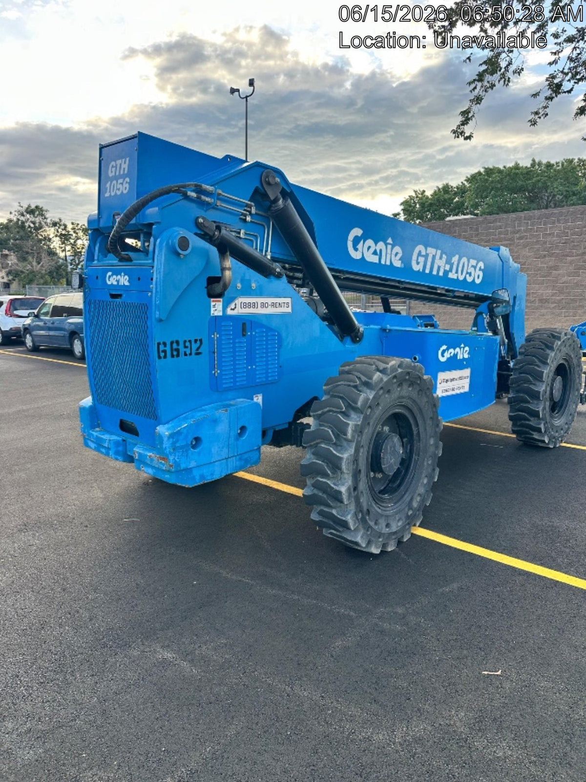 2017 Genie GTH-1056 Genie GTH1056 Telehandler
