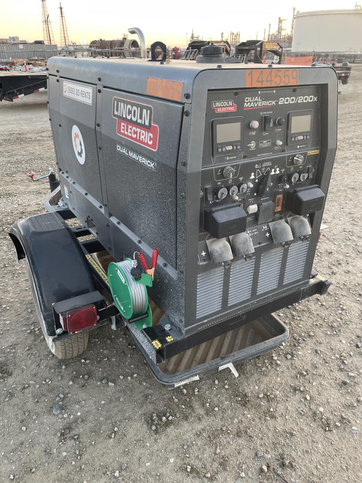 2021 Lincoln Electric Dual Maverick 200/200X Ready Pak 3 (includes trailer, cable rack, fender light kit)