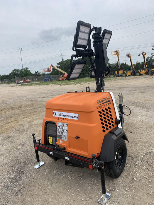 2023 Generac MLT2 Diesel, Flex Switch 120V Input, Powerzone Controller, 
(4) 320W LED Lights, 4kW Generator, 39.9 Gal Fuel Tank, 2" Ball, T3