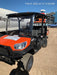 2022 Kubota RTV-X1140W-H Plastic Canopy, Windshield Acrylic Clear, LED Strobe Light, Wire Harness Kit, Back up Alarm