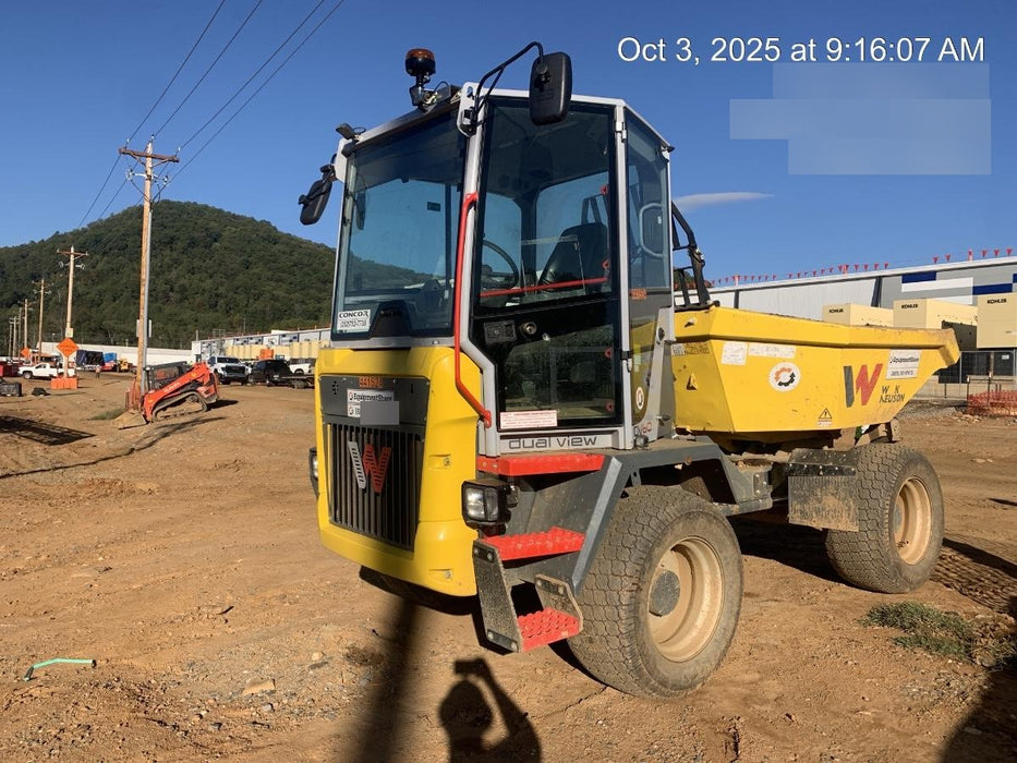 2024 WACKER NEUSON DV605 Cab Turf Tires